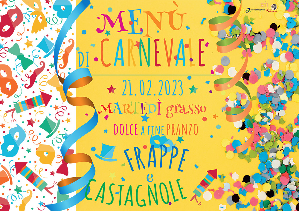 MENU CARNEVALE